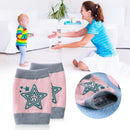 1 Pair Baby Crawling Pad Protect Baby Knee Pads Anti Slip Knees Pad (Pink)