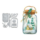 Jar bottle Metal Cutting Dies Scrapbooking Album Card Embossing Stencils Craft`