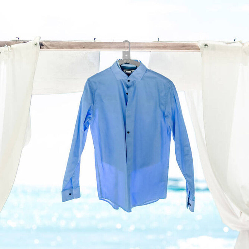 Multifunction Portable Clothes Drying Rack Folding Storage Clothes Shelf Hang