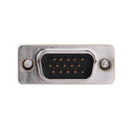 2pcs 15pin VGA Male to Female Adapter Gender Changer Couplers Extenders