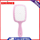 Hollow Hairdressing Comb Wet Dry Hair Detangling Brushes Scalp Massager Combs