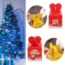 Santa Claus Kids Favors Christmas Decoration Paper Carrier Xmas Bags Candy Box