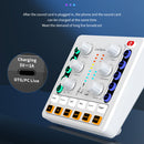Wireless Bluetooth-compatible Sound Card Noise Reduction for Live Podcasting