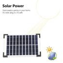 10V 380L/H Solar Panel Powered Water Pump Kits for Aquarium Fountain Pond Lawn