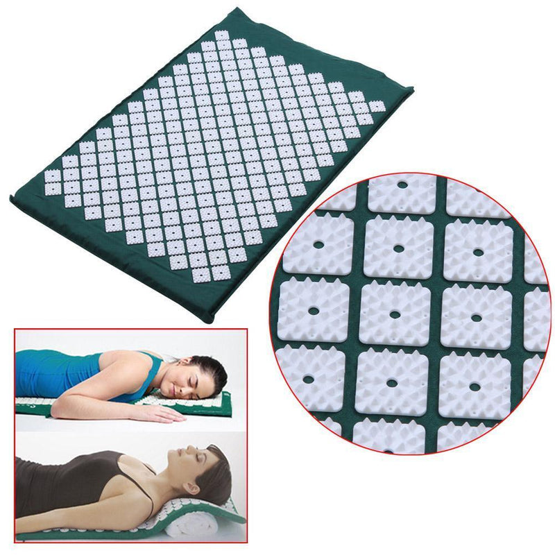Sponge Massager Cushion Acupressure Mat Yoga Body Pain Stress Relieve Pad