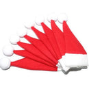 Pocket Christmas Decor Bag Fashion Wine Bottle Hat Home Ornament Cutlery Pouch