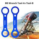 TOOPRE Aluminum Bottom Bracket BB Wrench Cycling Install Repair Parts (A+B)