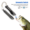 Fishing Tongs Gripper Portable Fishing Clip Grabber with Lanyard (Black) Newly