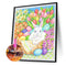 5D Diamond Painting Kit DIY Easter Bunny Eggs Full Square Drill Home Decorations