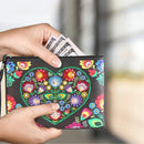 DIY Love Flower Special Shaped Diamond Painting Wristlet Bag Women Wallet Clutch