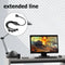 1 To 4 4pin Extension Cable 12V 30cm Power Splitter Extension Cable for Asu