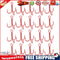 20pcs Barbed Crank Sharp Fishing Hooks Pesca Tackle with 3 Anchors