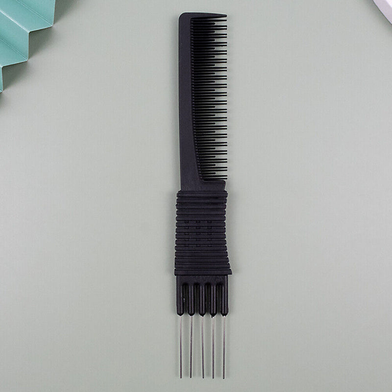 Girls Transparent Plastic Hair Brush with Durable and Non-Deformable Springs