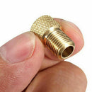 1x Bicycle Valve Adapter Conversion Head Brass Straight Nozzle Pattern L0Z1 X3Q8
