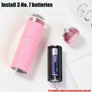 1x Nail Art Silicone Handheld Lamp Mini UV Gel Fast Dry Flashlight Lamps F5P0