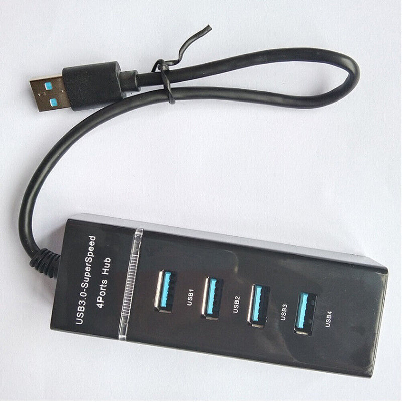 Universal USB Hub Docking Station PC Accessory Plug-and-Play (4 Port-30cm)