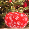 #A Christmas Decorated Ball with Light 60cm Inflatable Hanging Ornaments Kids