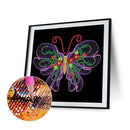 5D Diamond Painting Butterfly Partial Special Shape Drill DIY Wall Art Crafts