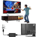 For Wii to HDMI-Compatible Converter HDTV Console to TV Connector (White)