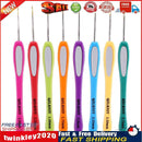 8pcs Soft Plastic Handle Knitting Needles Aluminum Crochet Hooks 1-2.75mm  Newly