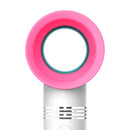 #A Mini Portable Bladeless Fan USB Desktop Leafless Cooling Fan for Office Outdo