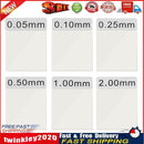 6pcs Coating Thickness Films Calibration for Gauge GM200(Without Aluminum) Newly