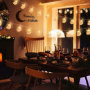 LED Ramadan Eid Decor Fairy Lights Muslim Islamic Lantern String 2022 Light Y4R9