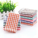 6Pcs Cotton Kitchen Tea Towels Absorbent Lint Free Restaurant Cloth Dish Towels