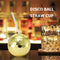 #A Disco Ball Cups Cocktail Nightclub Party Straw Wine Glass Drinking Mug Bar To