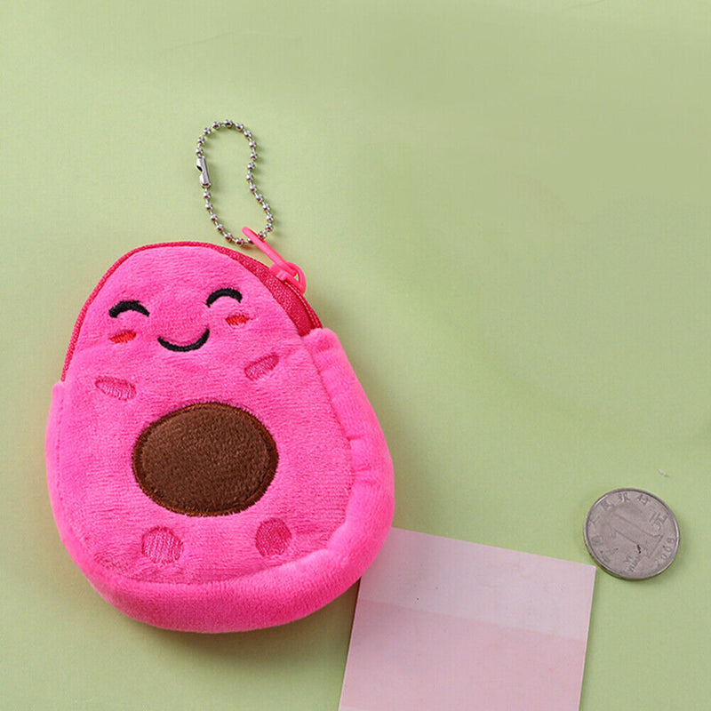 Lovely Women Avocado Shape Coin Purse Casual Ladies Girls Chain Small Wallet
