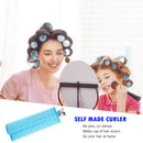 Air Bangs Curls Clip Twist Rollers Curling Device Salon Tool (Light Blue) Newly