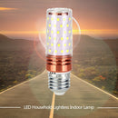 E27 Corn Light 16W 220V LED Indoor Light Bulb No Flicker Lamp (White) Newly
