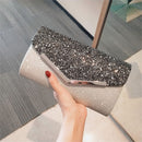 Party Rhinestones Egg Shape Handbags Clutch Evening Bag Shoulder Chain Purse