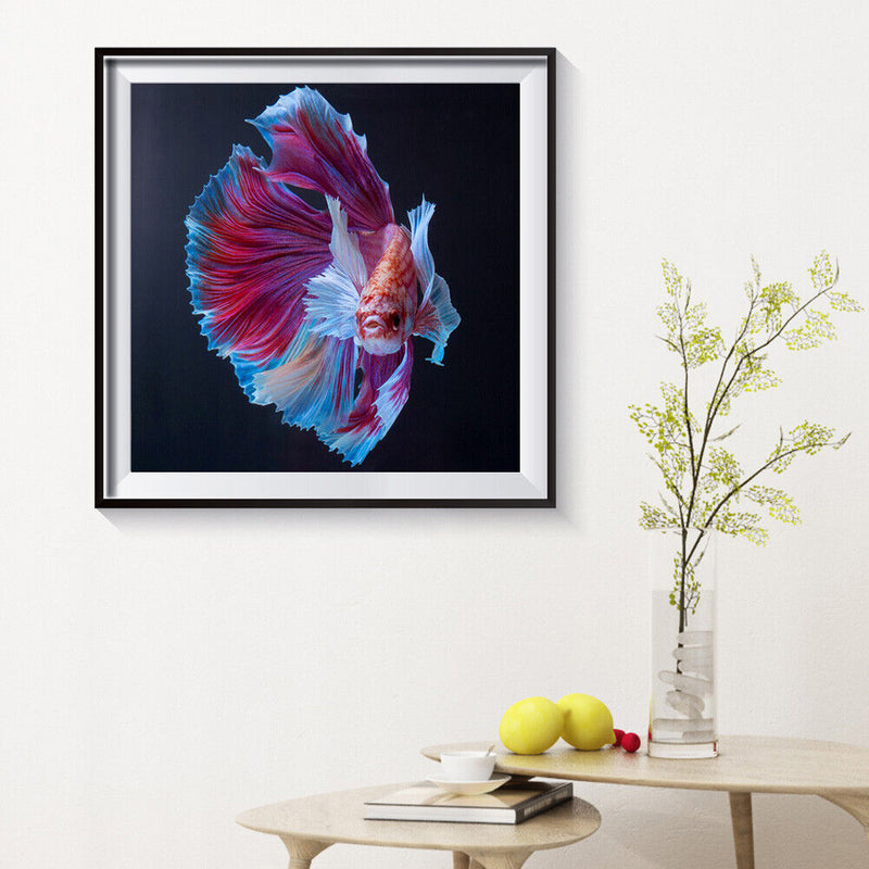 Diamond Painting Betta Full Round Drill Picture of Rhinestone DIY Drawing Kit