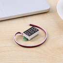 0.36inch LED Digital Voltmeter DC0-100V Three Line Volt Meter(Blue) Newly