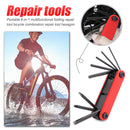 6 in 1 MTB Bike Folding Repair Tool Bicycle Screwdriver Portable Allen Wrench