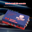 RetroScaler2x A/V to HDMI-Compatible Converter Consoles Line-Doubler (Blue)