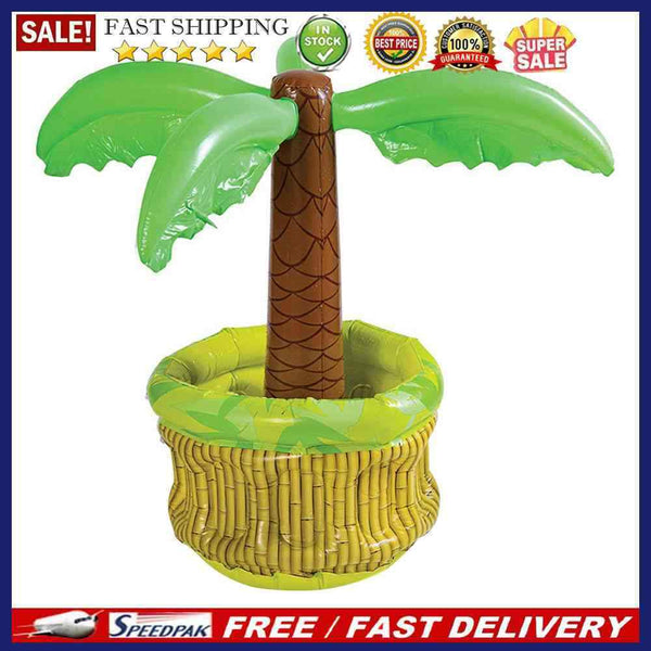 Beverage Storage Ice Pad Beach Party Inflatable Coconut Ice Bucket Drink Ho