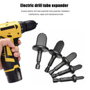 5pcs Hexagonal Handle Tube Expander Air Conditioner Drill Bit Pipe Flaring Newly