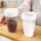 Plastic Powder Icing Sugar Cocoa Chocolate Flour Duster Hot Sugar Shaker C6L1