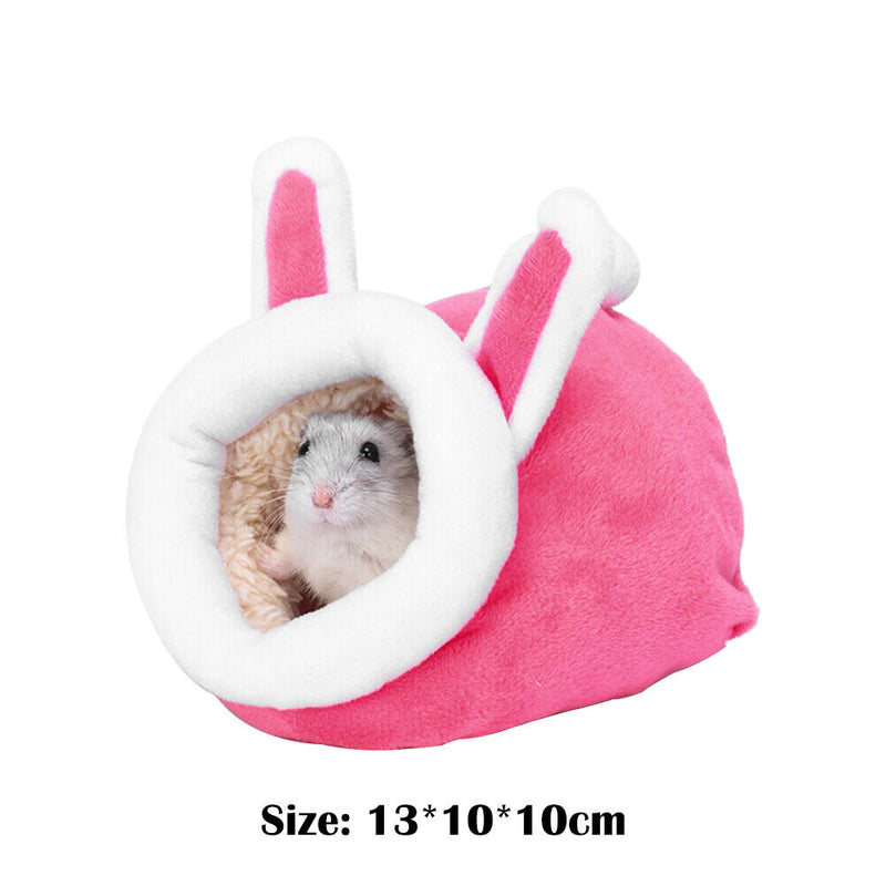 Animal Mini Cotton House Winter Warm Pet Nest Hedgehog Hamster Sleeping Beds