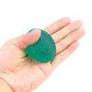 TPR Egg Ball Fitness Stress Relief Finger Hand Expander Gripper (Green)