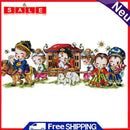 Partial Embroidery DIY Cross Stitch Kits Stamped Get Married 14CT Needlework Set