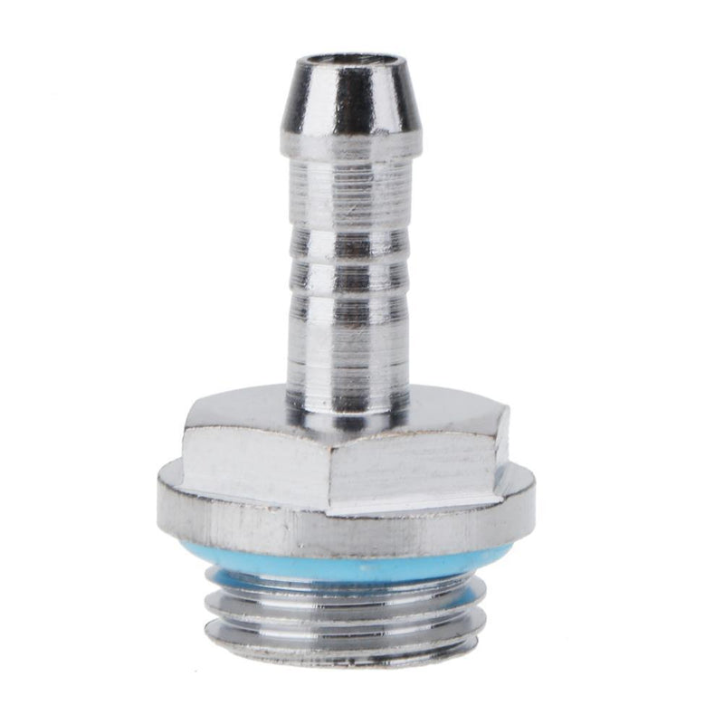 G1/4 Thread Soft Tube Connector for PC Water Cooling System(6mm) Newly