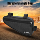 B-SOUL MTB Bike Front Frame Bag Tire Pry Bar+Glue-Free Tire Patch+Tire Pad Kit