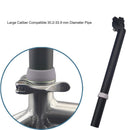 MTB Bike Seatpost Silicone Ring Dust Cover Cycling Accessories (L Grey) Newly