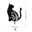 Acrylic Animal Stake Sign Fashion Appearance Yard Art Sculptures Yard Lawn