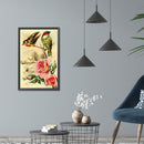 5D Mosaic Retro Flowers Birds Full Round Drill Diamond Drawing Art Handicraft