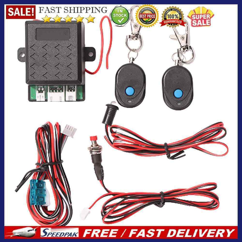 Universal Intelligent Immobilizer Wireless Engine Lock Locking Car Alarm Systems