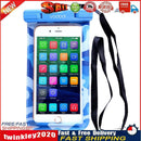 VODOOL Universal Waterproof Bags Protective Cover for 4.0-5.8in Phone Blue Newly